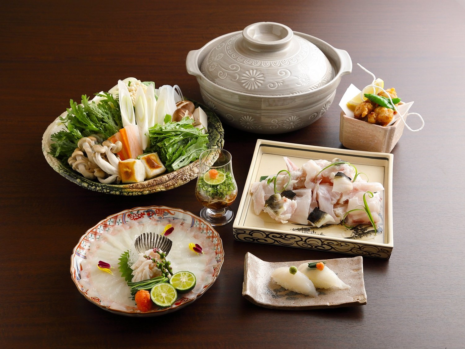 冬限定 ふぐてっちり鍋