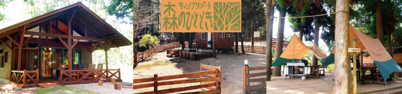 キャンプリゾート森のひととき