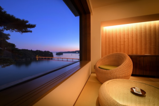 "UMI-IRO" Corner Twin Room [Non-smoking]