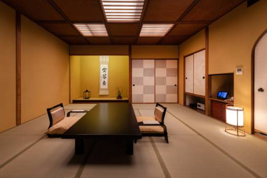 "SEKKOKU" Premium room with semi-open-air hot spring overlooking Fukuura Bridge  [Non-smoking] {Private bath ★ Advance reservations possible}