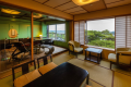 "UMINIWA" Premium Japanese-Western room with semi-open-air hot spring　 [Non-smoking] {Private bath ★ Advance reservations possible}