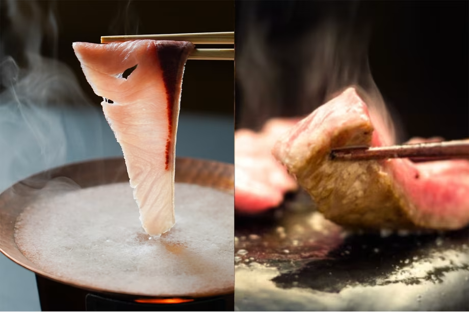 ■料理長おまかせ懐石■「メインの逸品」を月替わりでご提供(冬季一例:但馬牛orぶりしゃぶ) ■料理長おまかせ懐石■「メインの逸品」を月替わりでご提供(冬季一例:但馬牛orぶりしゃぶ)