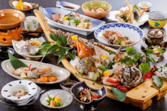 板長おまかせ会席プラン（デラックスコースの一例）