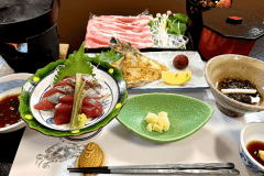 シンプルプランの夕食一例です。