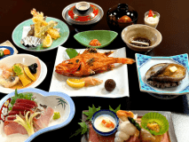 松膳の夕食一例です。