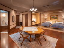 【展望風呂付バリアフリースイート】洋間+和室+ツイン