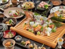 【岡山・山陰美食会席】山陰の美味を全部堪能！『東伯牛』や名物『祭り寿司』～八景の美食饗宴