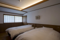 温泉内湯・テラス付 和洋室「くひな」／2F(140平米)