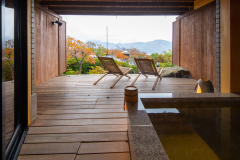 Japanese Style Room with Bed and Terrace (36 sq.m)