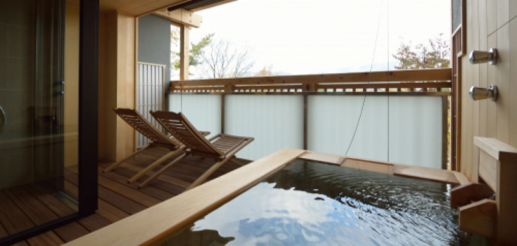 【スタンダード】202野薊（のあざみ）／36.5㎡／禁煙／【露天風呂付き客室】