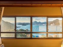 客室から望む下田湾。 客室から望む下田湾。