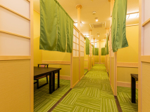 新設した個室食事処は組数限定です。 新設した個室食事処は組数限定です。