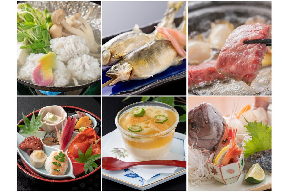 部屋食4名様までOK！夏の宝石箱会席《岡山和牛・鮑・鱧・小鯛》9/1～秋会席《岡山和牛・鮑・松茸》