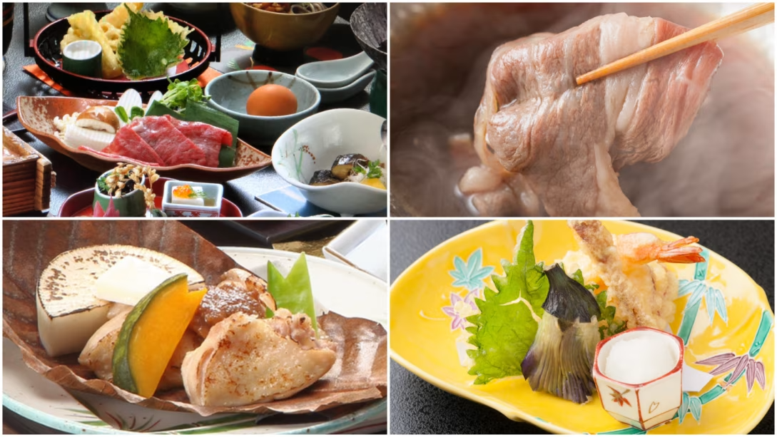 【時々登場！】グループ旅行におすすめ！味覚会席をお食事会場で♪館内利用券1000円分付