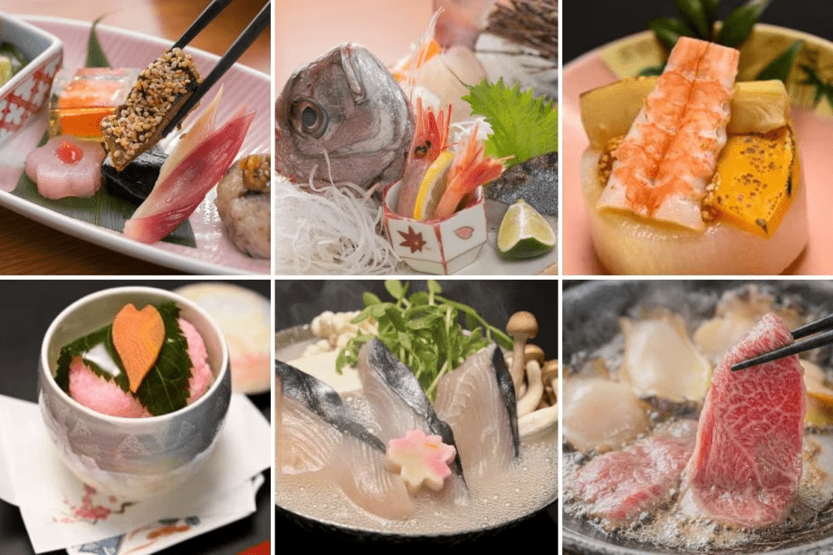 春の宝石箱会席