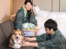 【離れの館・わんこ家竹亭】わんちゃんも家族　一家団欒で思い出づくり♪