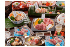 いろんなお肉が楽しめる《肉づくし会席》部屋食４名様までOK！岡山和牛＆湯けむり地鶏＆ピーチポーク♪