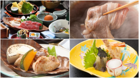 【時々登場！】グループ旅行におすすめ！味覚会席をお食事会場で♪館内利用券1000円分付