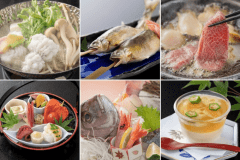 夏の宝石箱会席（松コース）です。