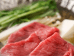 料理長が厳選した和牛です。やわらかいお肉を熱々のお鍋で。