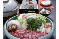 【岡山美食】岡山和牛のしゃぶしゃぶ鍋♪200gのロースのお肉をポン酢とゴマダレ２種類で楽しむ鍋プラン