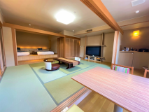 露天風呂付き客室「風」
全体像