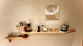 和モダンスーペリアコーナータイプのコーヒーセット