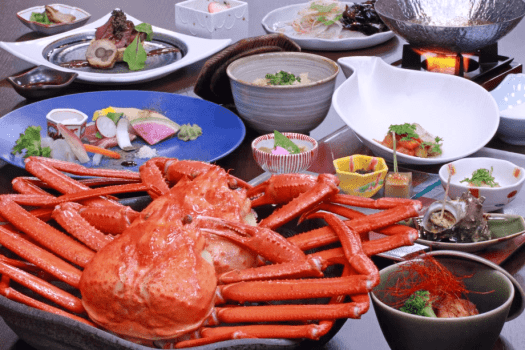 男鹿の赤がに2ハイ付プラン