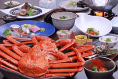 男鹿の赤がに2ハイ付プラン