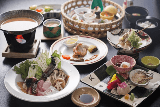 常磐ものアンコウのあんこう鍋。冬の特別な味をお楽しみください 常磐ものアンコウのあんこう鍋。冬の特別な味をお楽しみください