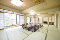 グループに人気の２０畳　和室