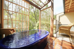 メゾネット露天風呂