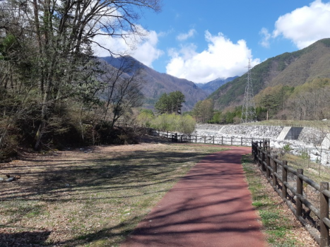 広いオートキャンプサイト(河川）　ペットOK