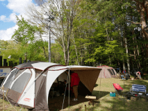 オートキャンプサイト　ペットOK