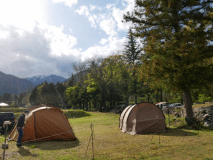 オートキャンプサイト　ペットOK