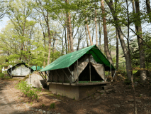 常設テント（10人用）電源オプション有