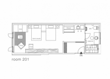 201号室 リピーター率の高い隠れ家風のスーペリアツインルーム 201号室 リピーター率の高い隠れ家風のスーペリアツインルーム