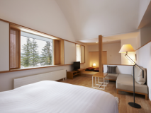 303号室 美しい吾妻連峰を堪能、山側に面した和室付デラックスダブルルーム 303号室 美しい吾妻連峰を堪能、山側に面した和室付デラックスダブルルーム