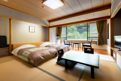 49.5㎡以上の広々とした「りんどう館和ツイン」