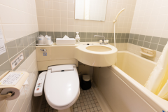 「あじさい館　バス・トイレ付」※このお部屋はユニットバスタイプとなります