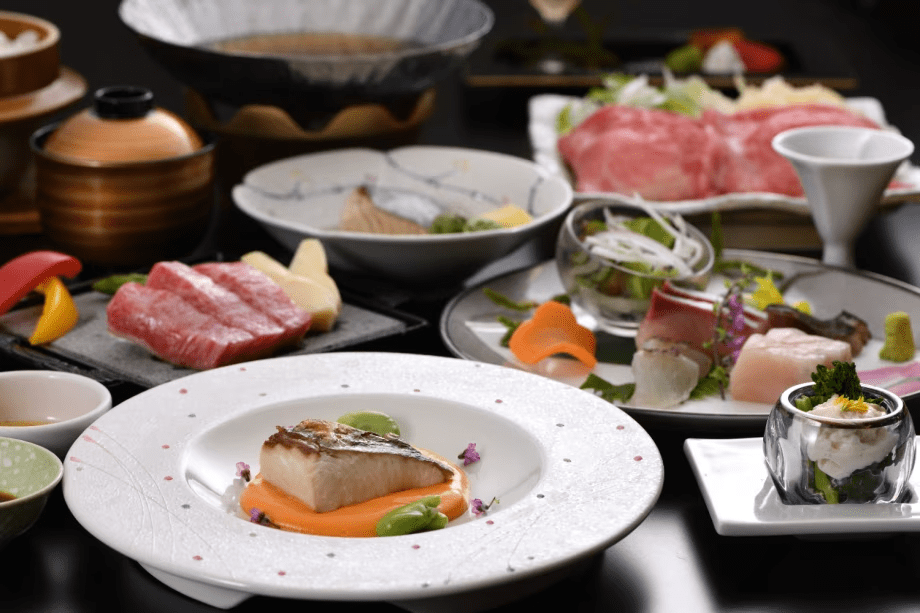 〓Limited Time Offer〓【Okayama Spanish Mackerel and Okayama Brand Wagyu/Nagiwagyu Kaiseki】