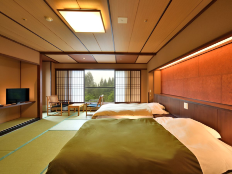 Modern Japanese-Style Room without Indoor Bathtub