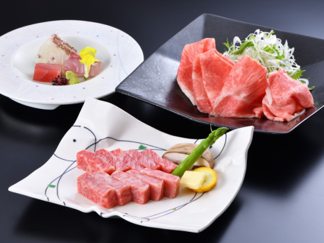 奈義和牛たっぷり会席(イメージ) 奈義和牛たっぷり会席(イメージ)