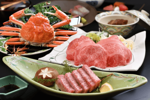 ご予約1部屋につきズワイガニ1杯の特典付