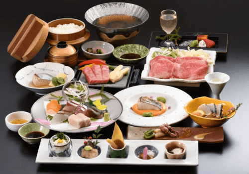 岡山鰆と奈義和牛会席