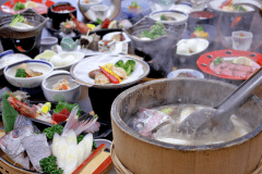 男鹿名物「石焼料理」付和食膳　2人前イメージ