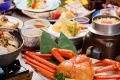 男鹿の赤がにプラン～紅ズワイガニ1パイ＆カニ釜飯