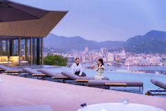 【素泊まりベーシックプラン】目線の先には煌めく『世界新三大夜景』全室オーシャンビューの最上級デザイナーズホテル