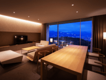 【ロイヤルスイート】映像や音楽をお楽しみいただけるホームシアター・スピーカー完備