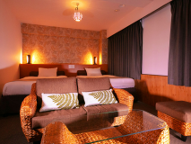 ■デラックスツインルーム■ファミリーにオススメ♪広々とした部屋で家族団らんに♪